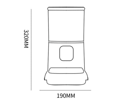 Smart Automatic Pet Feeder — WiFi & App Control