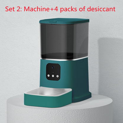 Smart Automatic Pet Feeder — WiFi & App Control