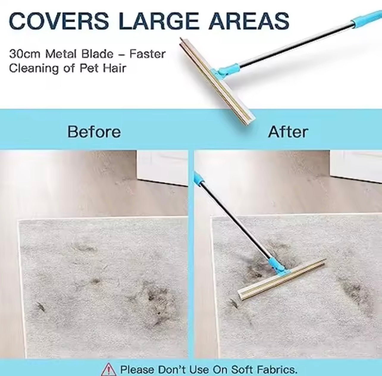 Pet Hair Removal Roller for Dog & Cat Fur