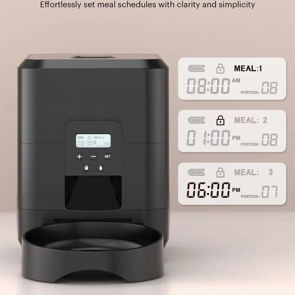 Smart Automatic Pet Feeder with WiFi & App Control