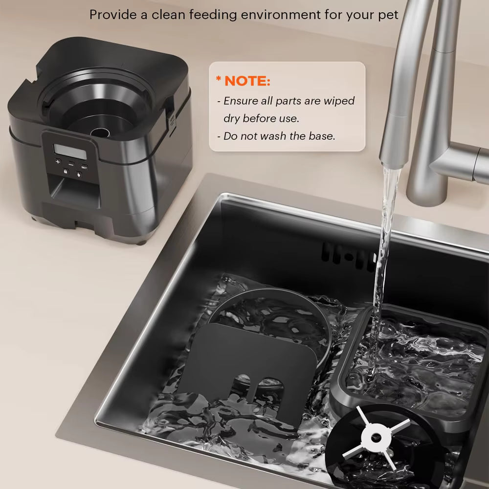 Smart Automatic Pet Feeder with WiFi & App Control