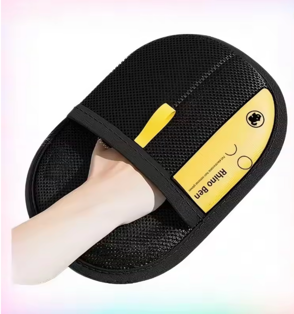 Pet Hair Removal Glove – Cat & Dog Grooming Brush