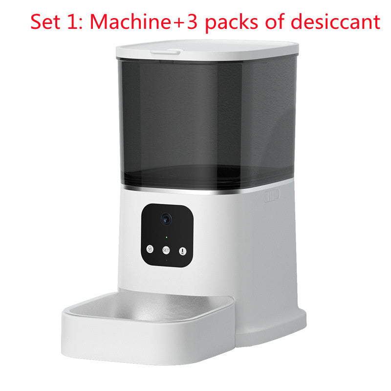 Smart Automatic Pet Feeder — WiFi & App Control