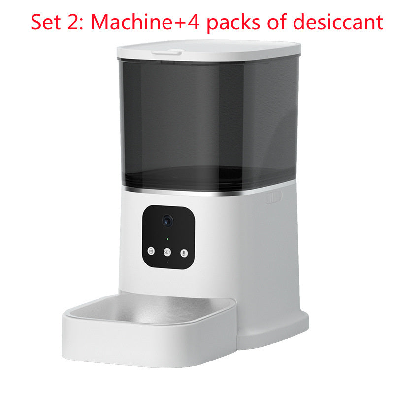 Smart Automatic Pet Feeder — WiFi & App Control