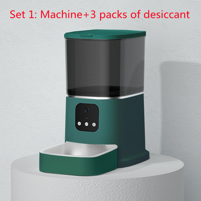 Smart Automatic Pet Feeder — WiFi & App Control